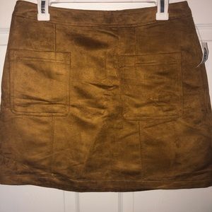 Old navy Suede mini skirt NWT